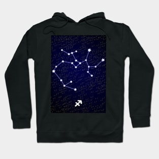 Sagittarius Constellation Hoodie